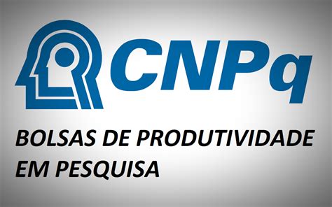 bolsa produtividade cnpq 2024.